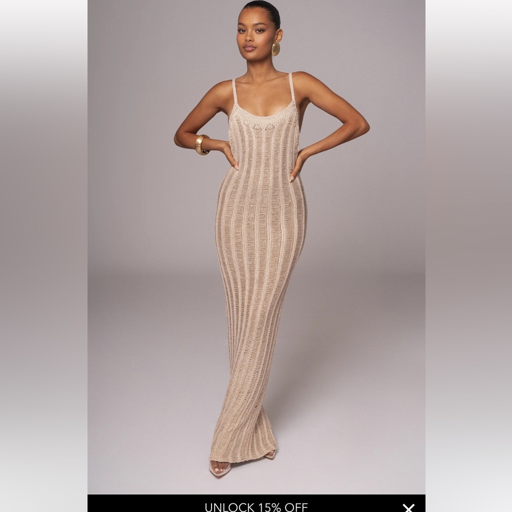COPY - GOLD UNWIND AND RESET MAXI DRESS